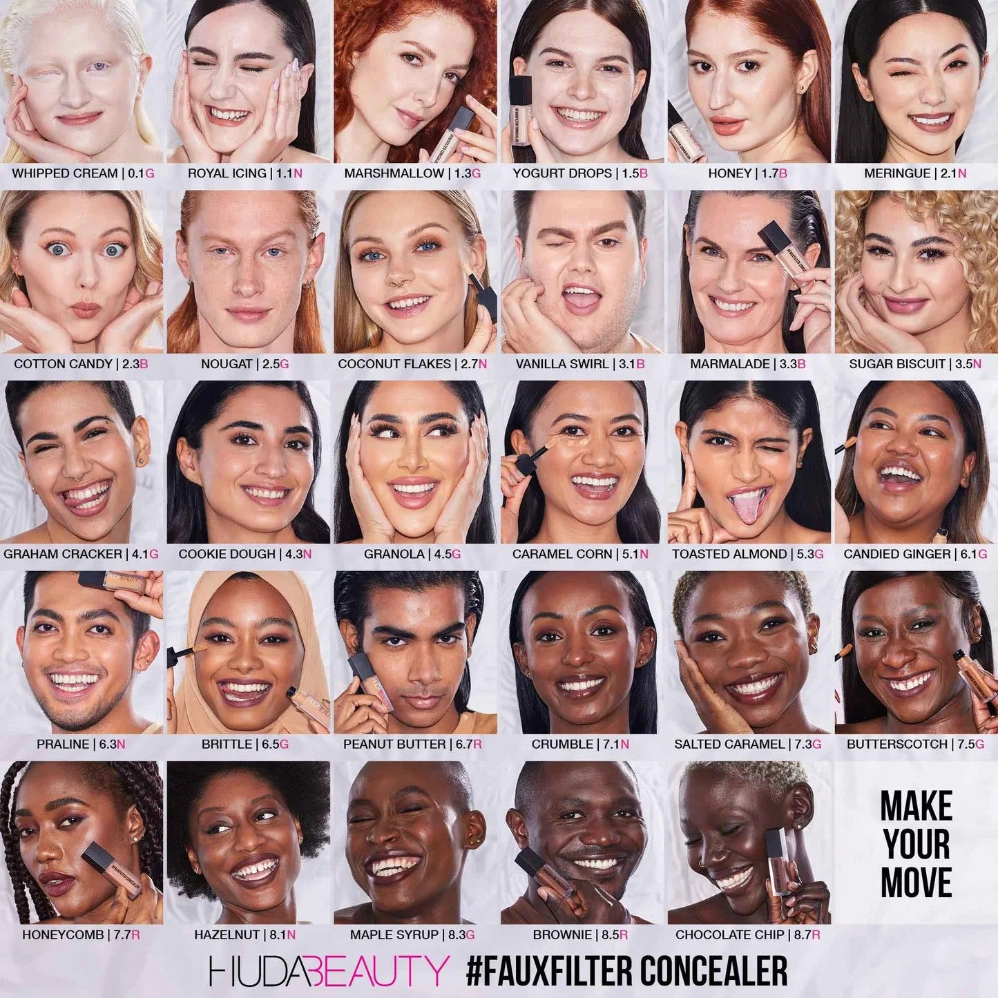 Huda Beauty FAUXFILTER LUMINOUS MATTE CONCEALER